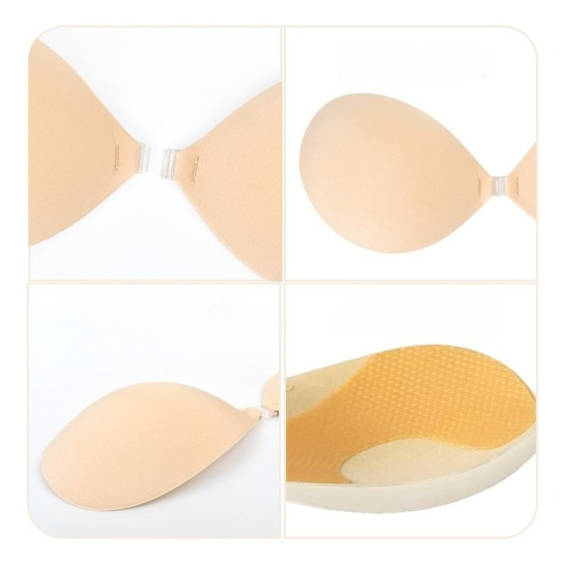 บราดันทรงแบบติดกาว ซิลิโคนเสริ - Push Up Bra Silicone บทวิจารณ์และราคา