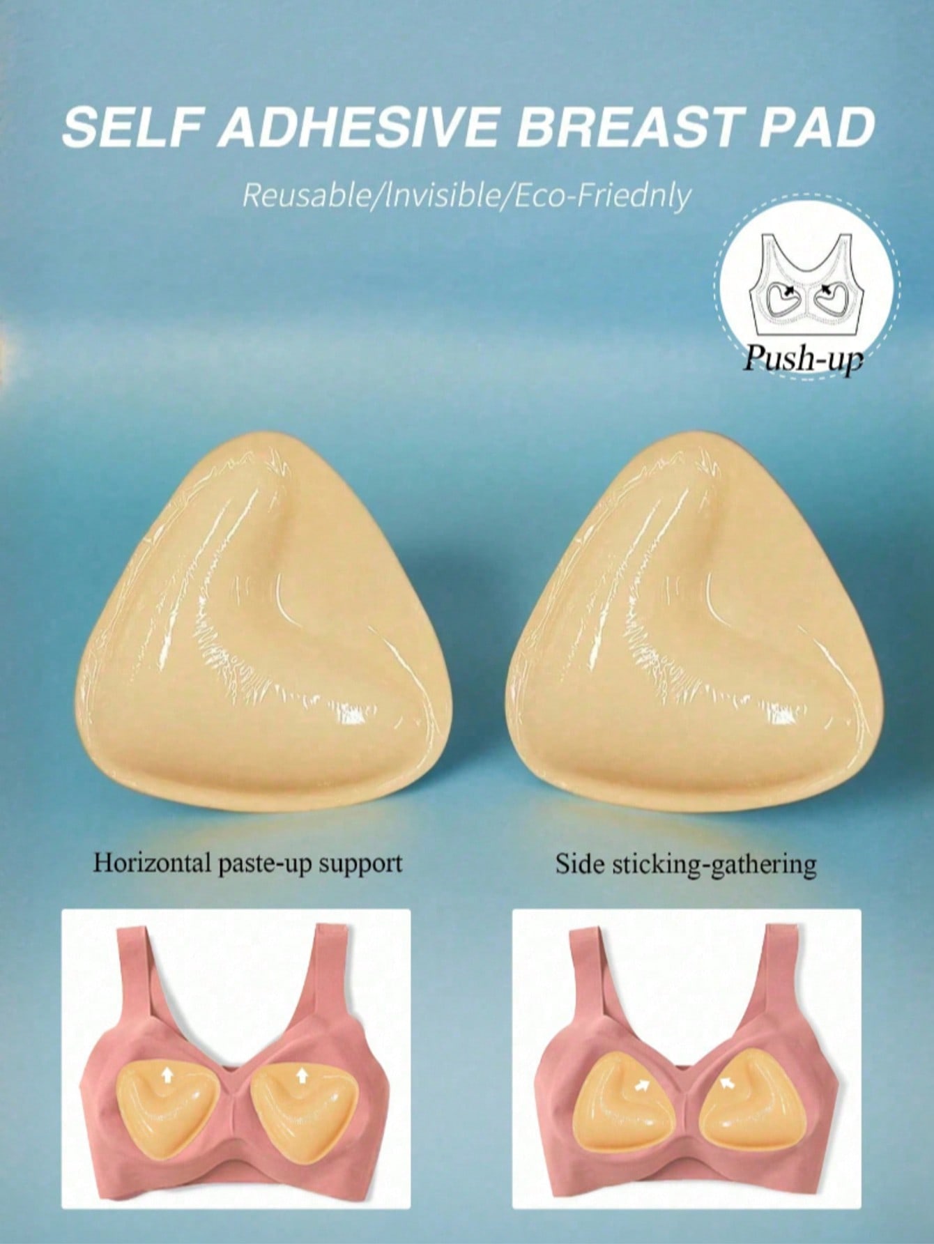 เทปยกทรงแบบสองด้านชนิดใช้ซ้ำได - Strapless Bra Adhesive บทวิจารณ์และราคา