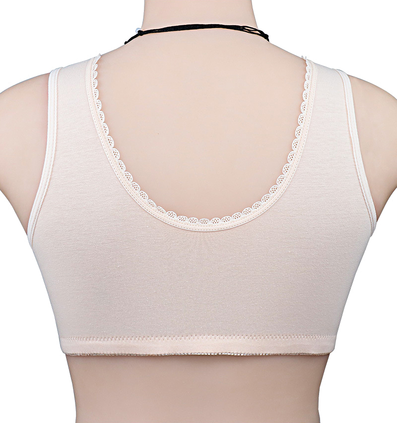 บราผ้าฝ้ายแบบปิดด้านหน้าเต็มตั - Wirefree Bra Comfort บทวิจารณ์และราคา